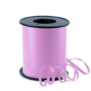 Pink Curling Balloon Ribbon - 500m