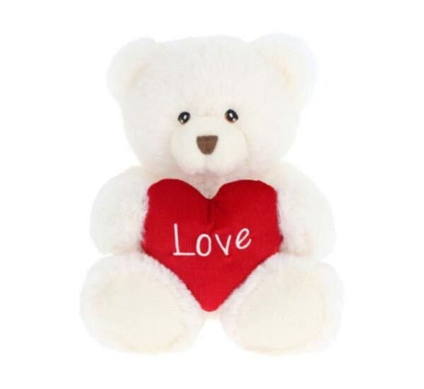 75cm KEELECO CREAM HARRY BEAR WITH HEART