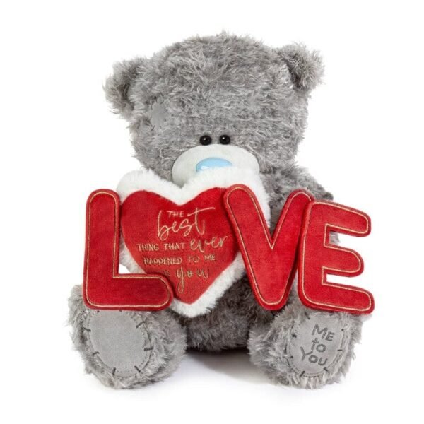 Me to You Tatty Teddy 27cm Large Bear With 'Love' Banner