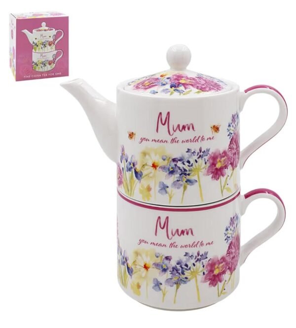 Mum tea pot set