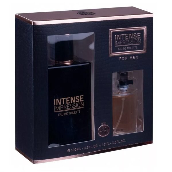 Intense Impression For Men Eau De toilette set