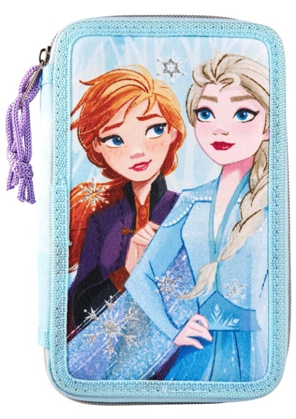 Frozen 3 zipper Pencil Case Stationery Filled