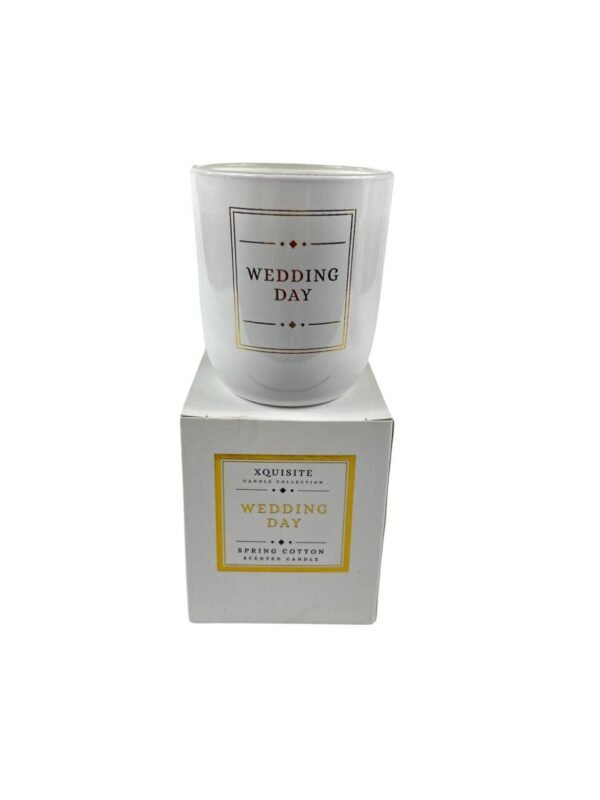 Wedding Day scented Candle
