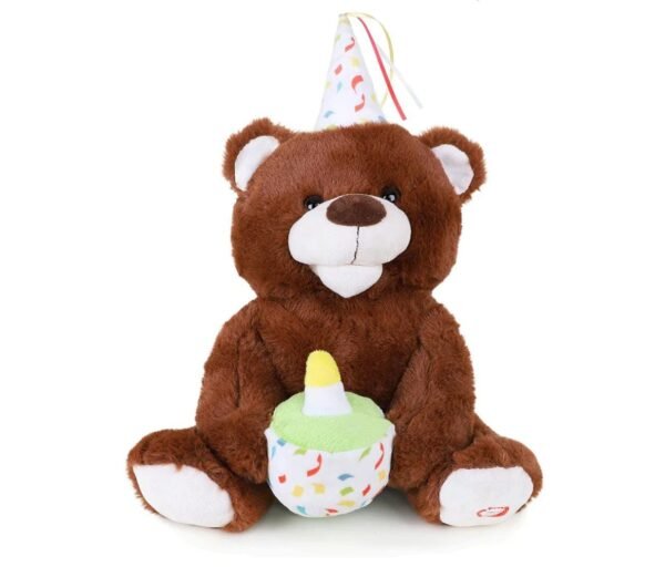 33cm to Happy Birthday Singing & Animated Plush Bear