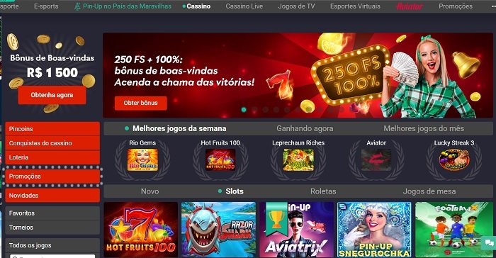 casino pin up online