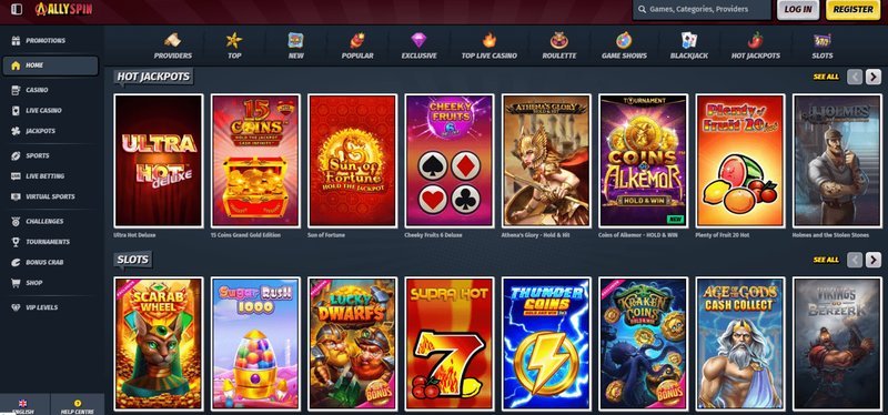 Casino allyspin in Global